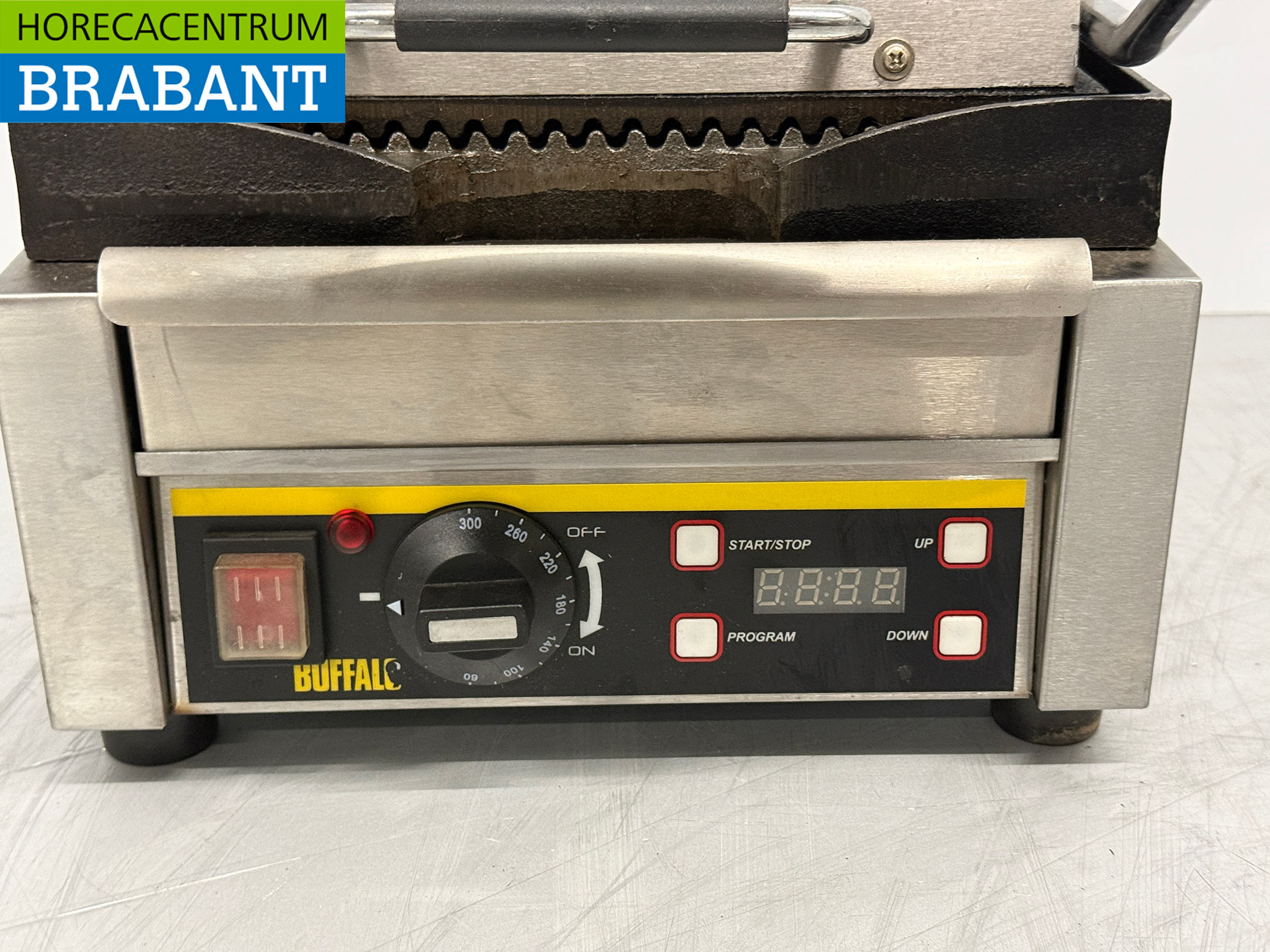 Stainless steel Buffalo Panini Grill 230V Catering - Image 5