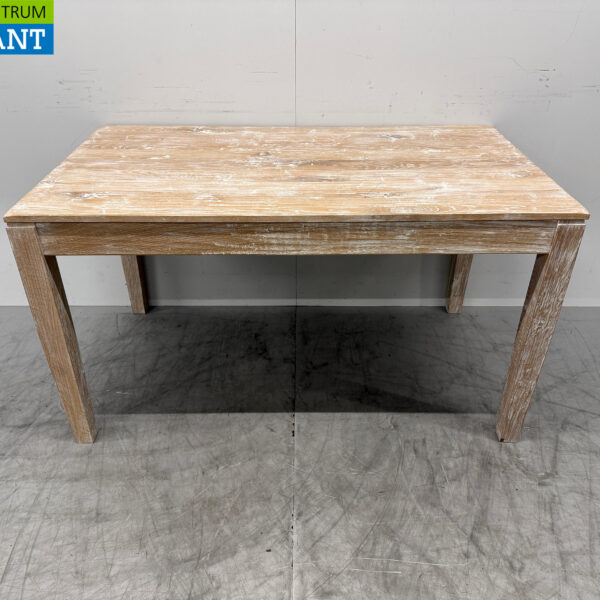 Wooden Dining Table 140 x 79.5 x 77 cm Catering