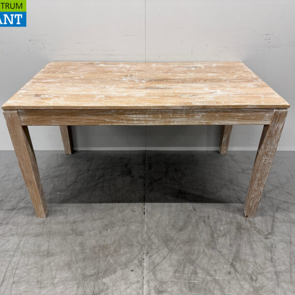 Wooden Dining Table 140 x 79.5 x 77 cm Catering