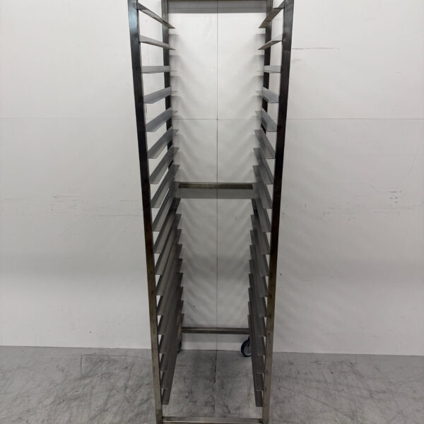 Stainless steel Hupfer Mobile Regal Cart 18 x 60/40 cm Catering