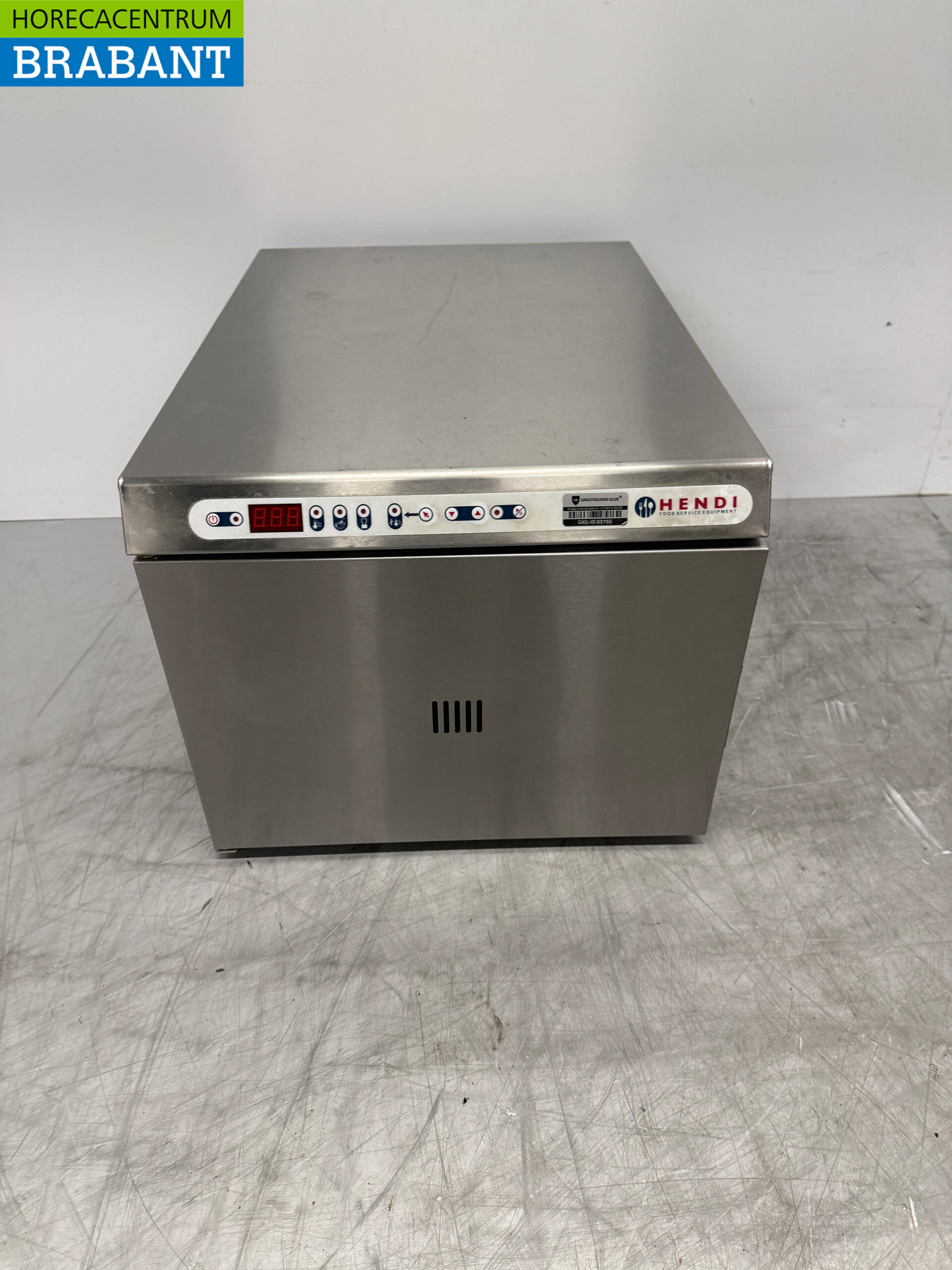 Stainless steel Hendi Low tempering oven 3 x 1/1 GN 230V Horeca