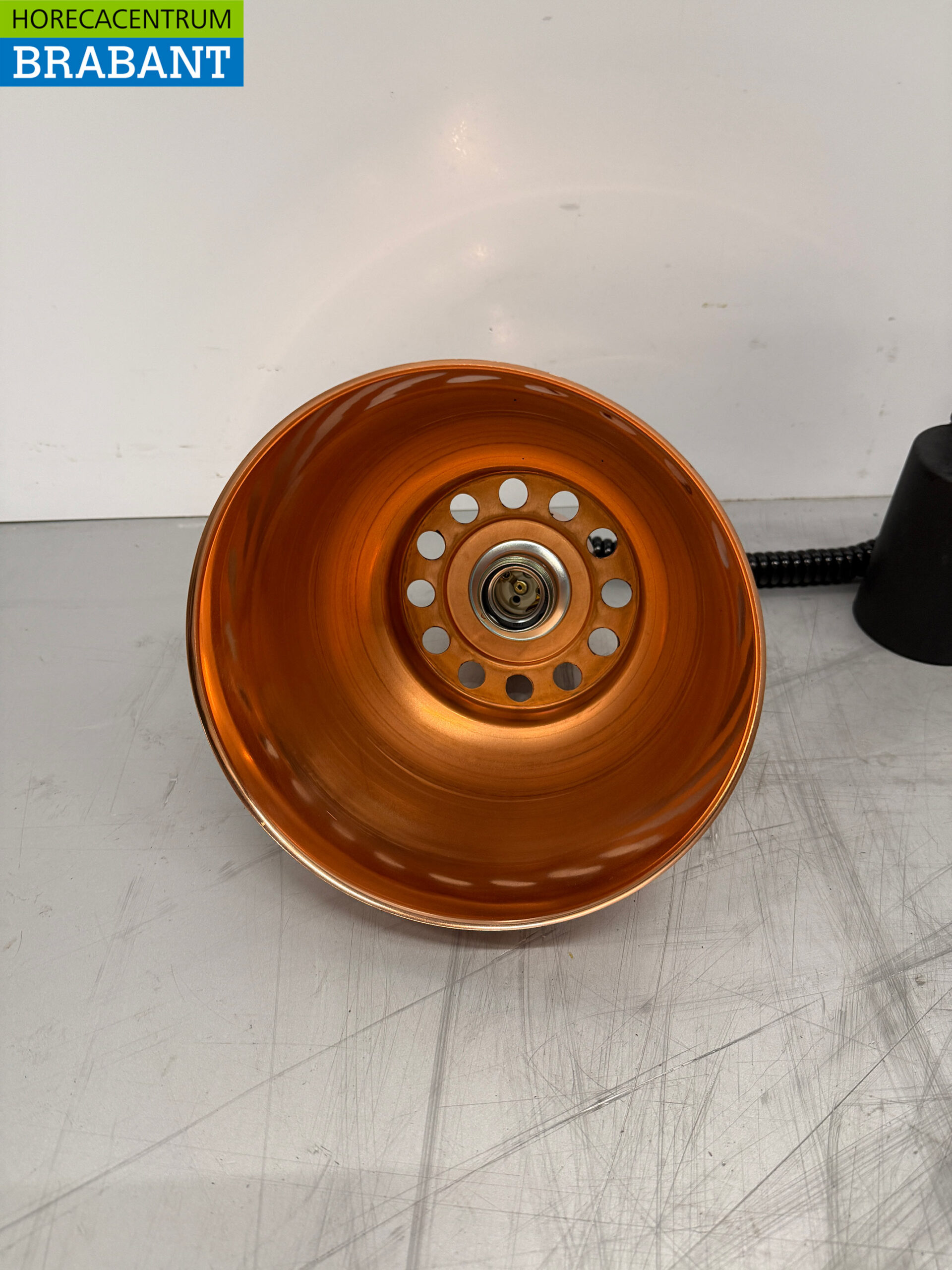 Scholl Copper Heat Lamp Heating Lamp round Bronze 225 mm 250 watts 230V Catering - Image 4