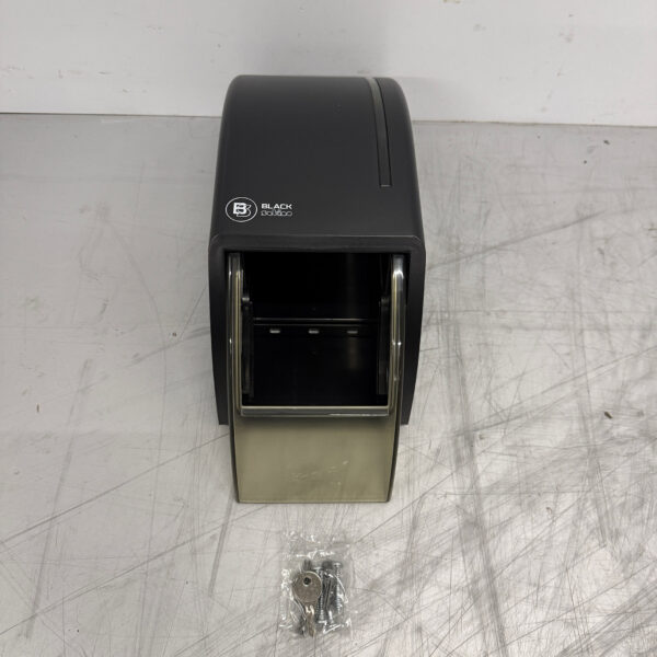 Black Satino ST10 Black Toilet Roll Dispenser Catering