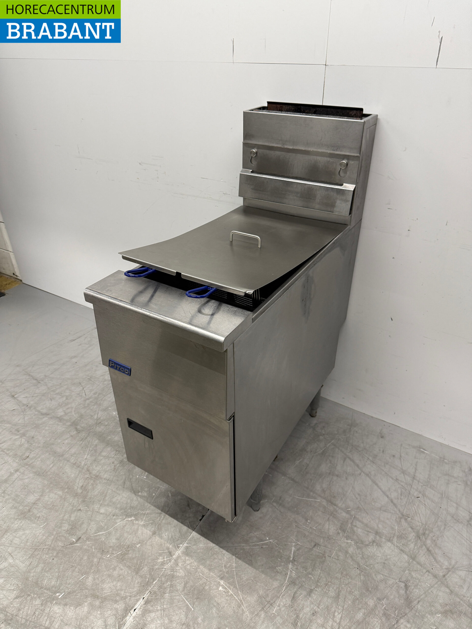 Stainless steel Pitco SG14 Fryer 23 liters GAS Catering - Image 2