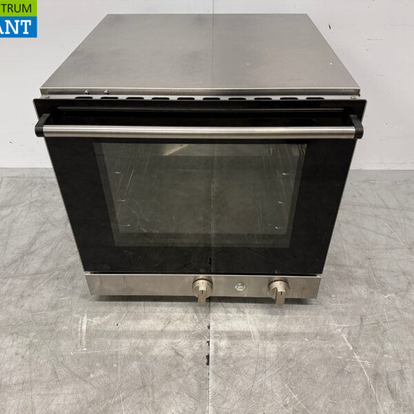 Stainless steel Piron Hot air oven with moisture injection 4 x 442x325mm 230V Horeca