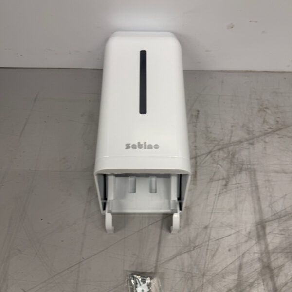 Satino White Toilet Roll Dispenser Catering