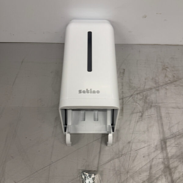 Satino White Toilet Roll Dispenser Catering
