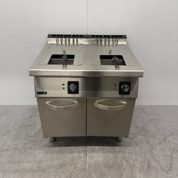 Stainless steel Fagor Double Fryer 2 x 15 liters 2 x 400V Horeca