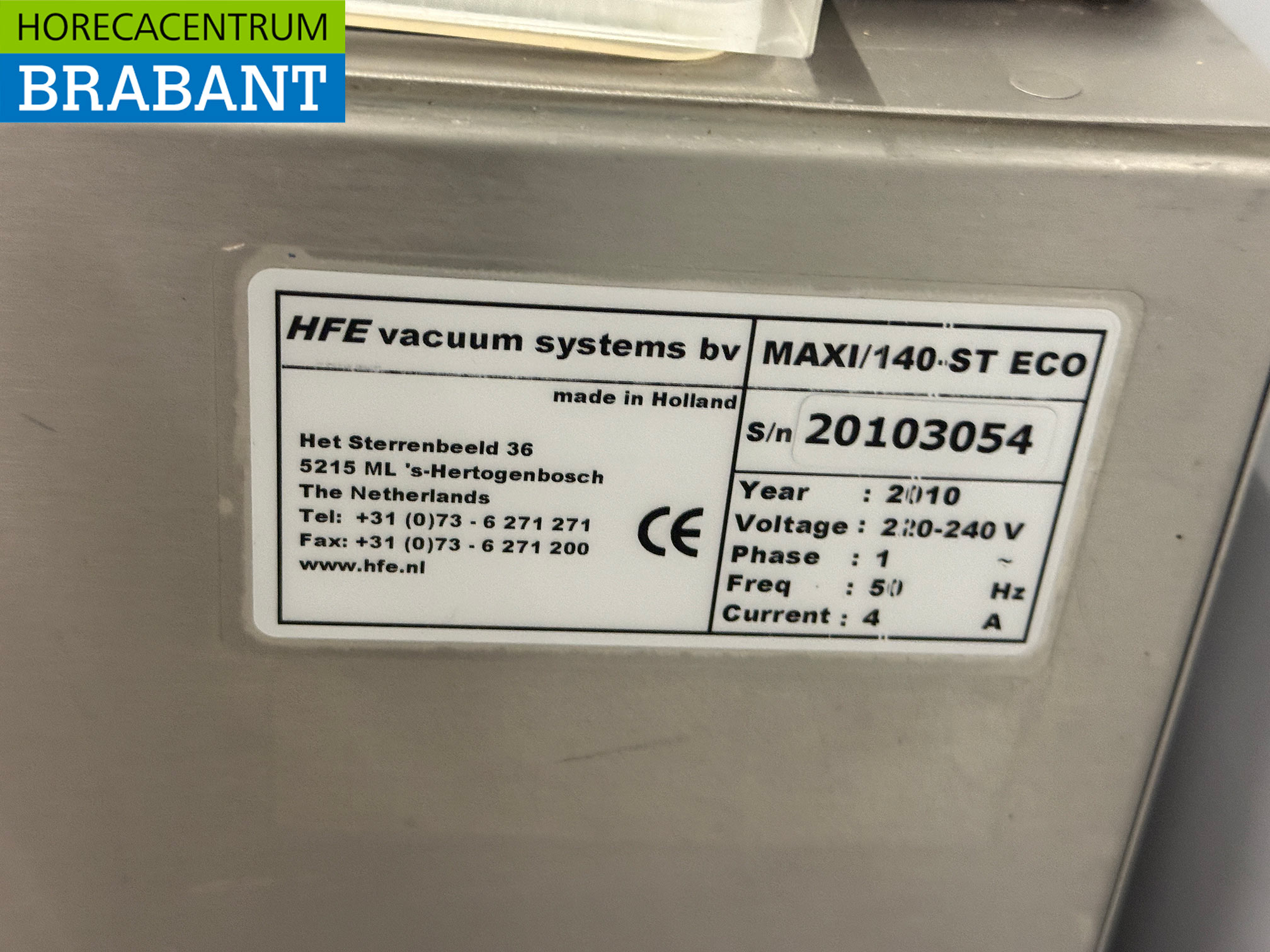 Stainless steel Henkovac MAXI 140-ST Vacumizer 230V Catering - Image 6