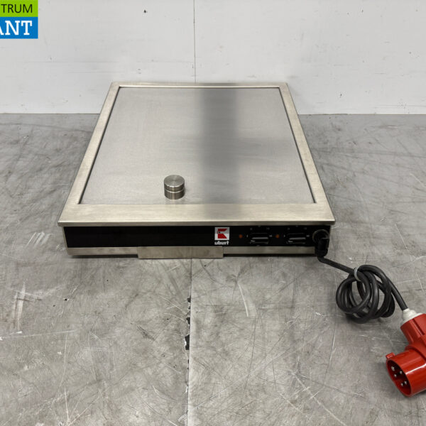 Stainless steel Ubert AGB500 griddle 50 cm 400V Horeca
