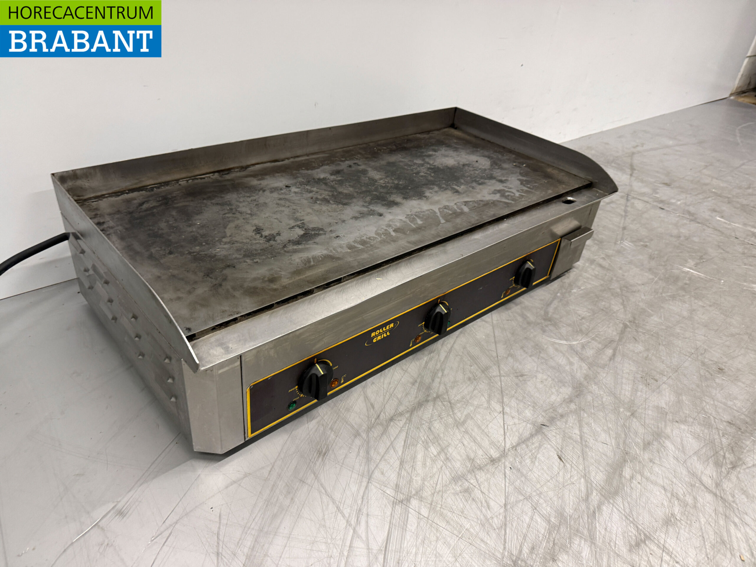 Stainless steel Roller Grill Griddle Griddle 90 cm 400V Catering - Image 4