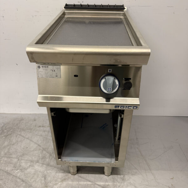 Stainless steel Gico Smooth Fryer 40 cm 6 kW GAS 700 line Horeca