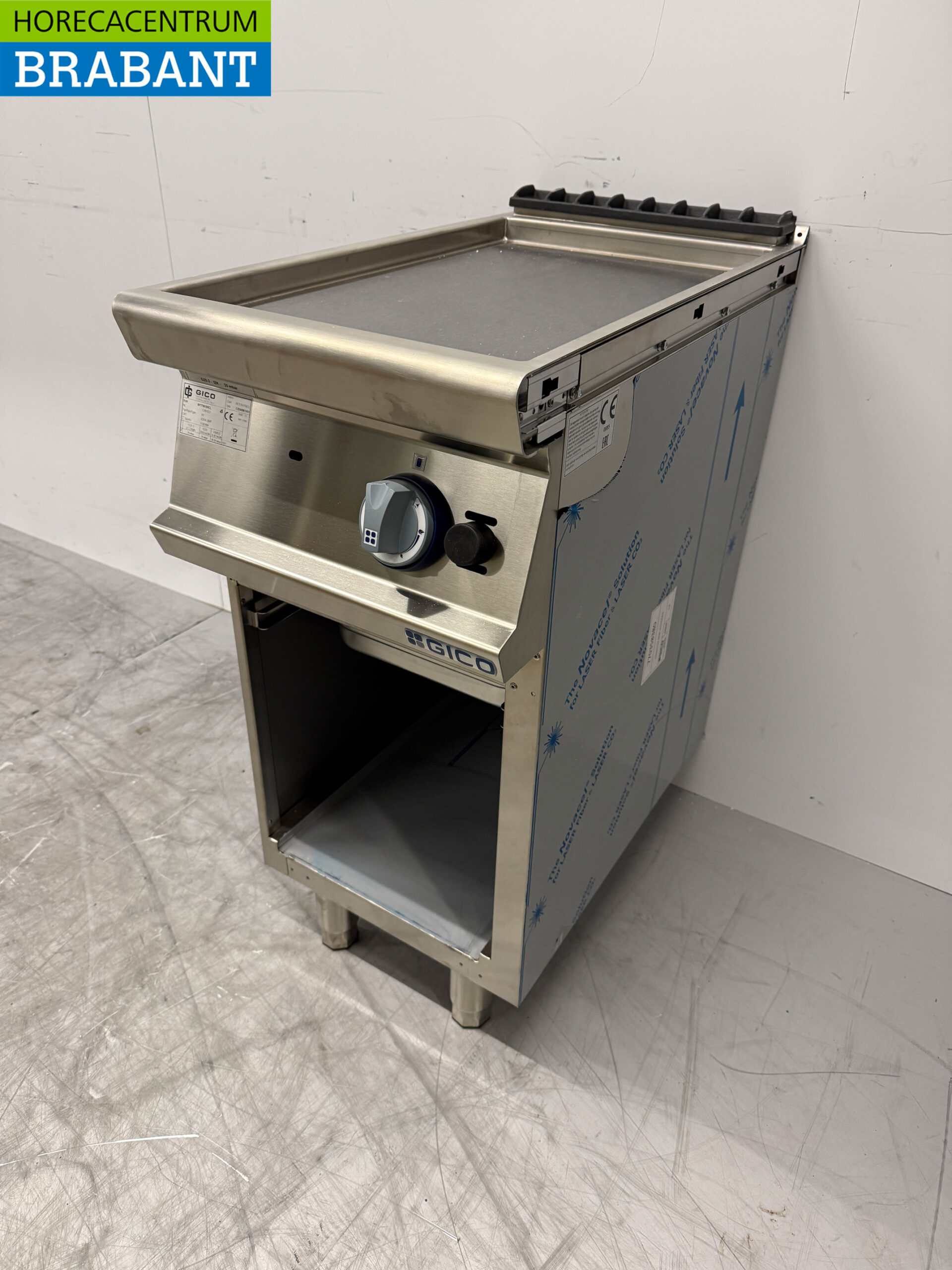 Stainless steel Gico Smooth Fryer 40 cm 6 kW GAS 700 line Horeca - Image 4