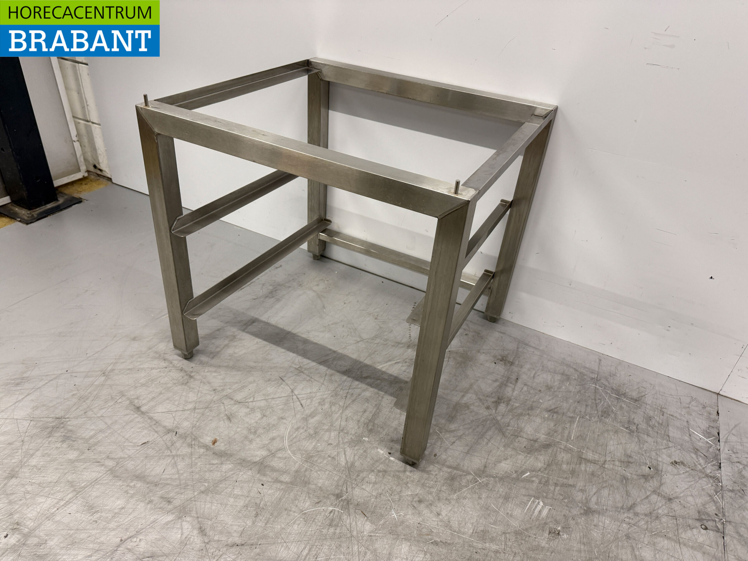 Stainless Steel Dishwasher Base 60.5 x 55.5 x 57.5 cm Horeca - Image 3