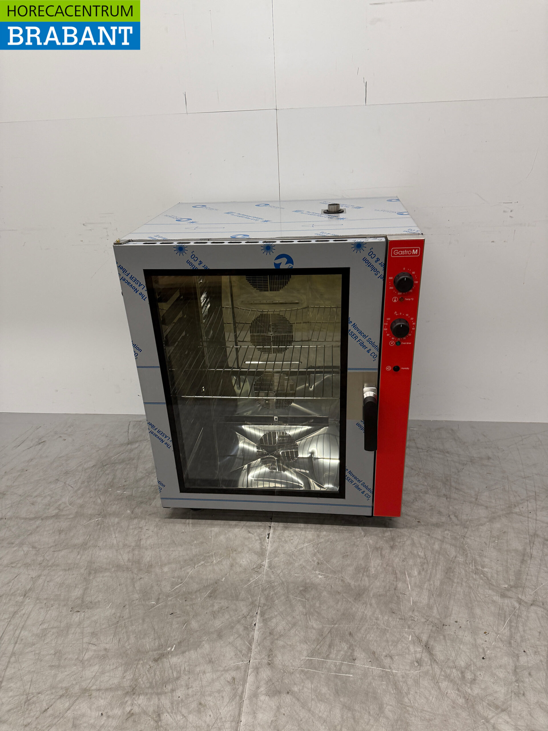 Stainless steel Gastro-M Hot air oven with Moisture Injection 10x 60/40 cm 400V Horeca