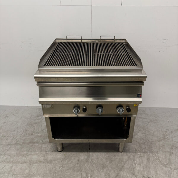 Stainless steel Erre2 Water Grill Grill 80 cm GAS Catering