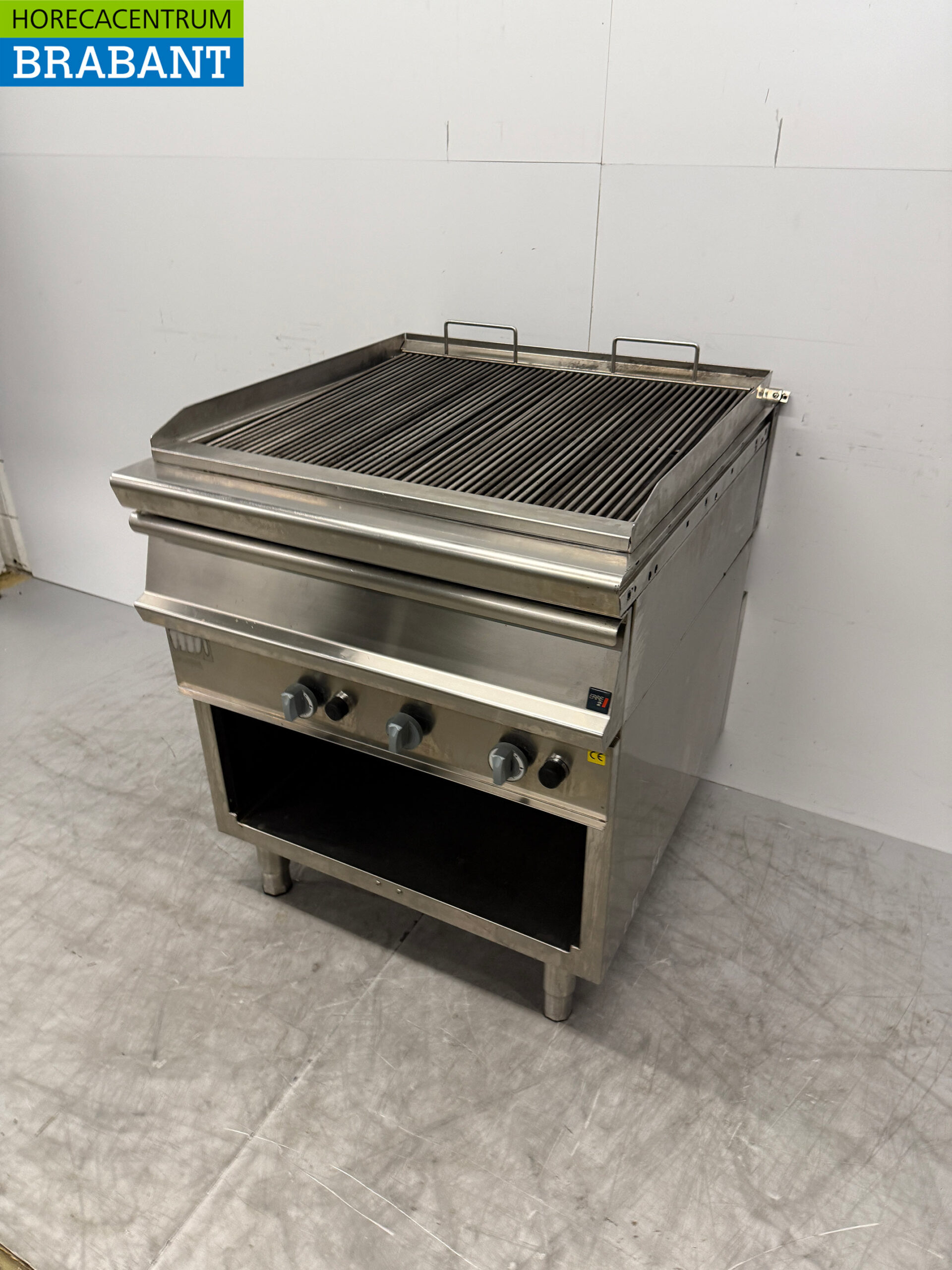 Stainless steel Erre2 Water Grill Grill 80 cm GAS Catering - Image 2