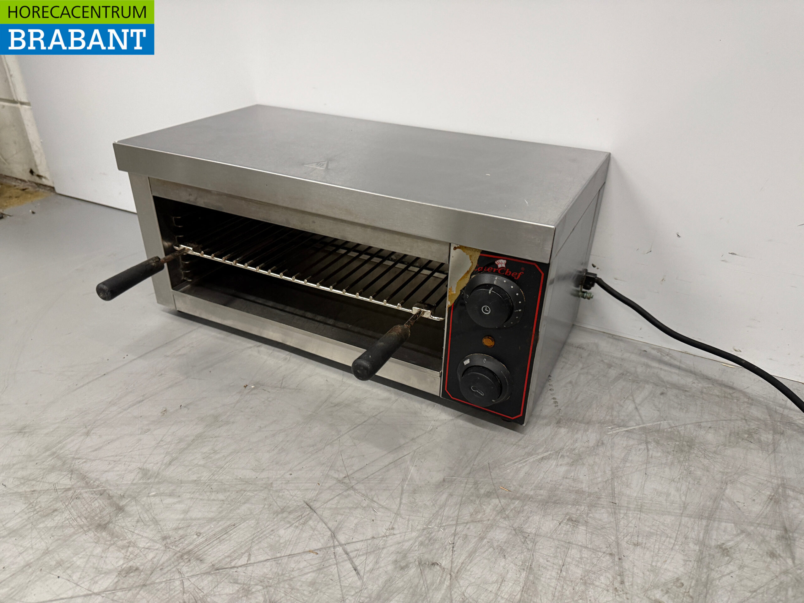 Stainless steel Catertech Salamander grill 61 cm 230V Catering - Image 2