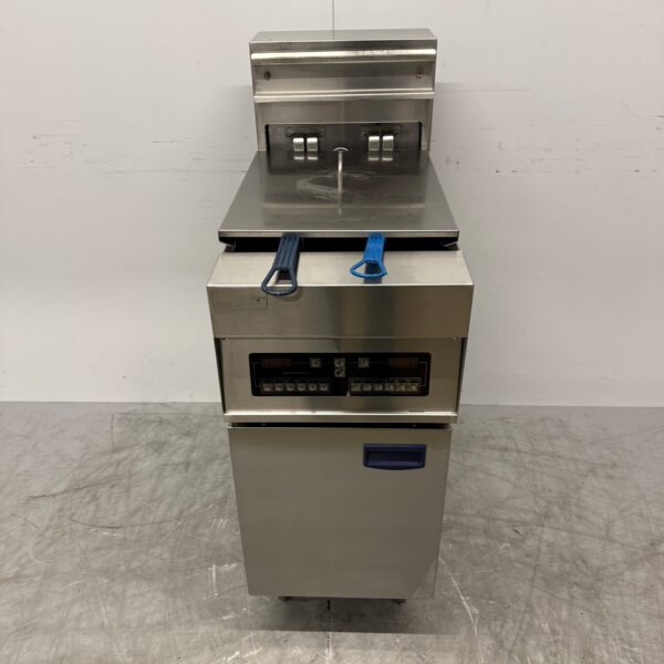 Stainless steel Profinox Fryer Computer 25 liter 400V Horeca