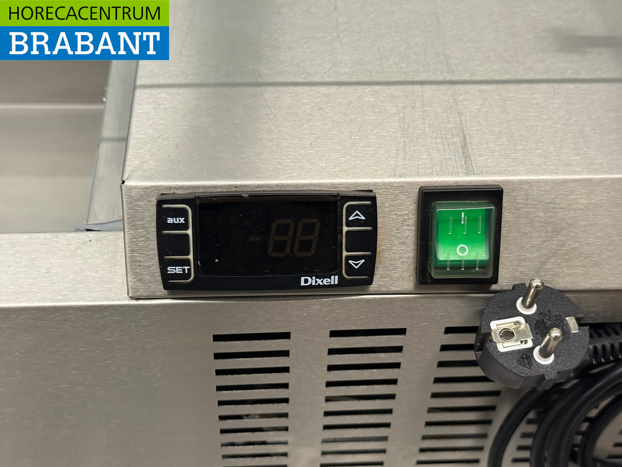 Stainless steel Combisteel Saladiere 5 x 1/4 GN 120 cm 230V Horeca - Image 4