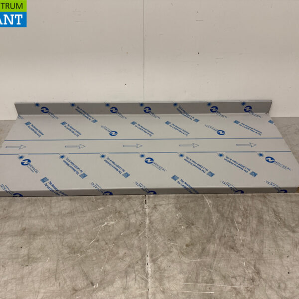 Stainless steel Worktop with raised edge 179 x 70 cm Catering
