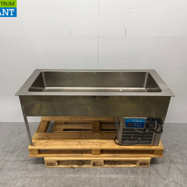 Stainless steel Cool Compact Drop in Saladiere Refrigerated Tray 4 x 1/1 GN 230V Catering