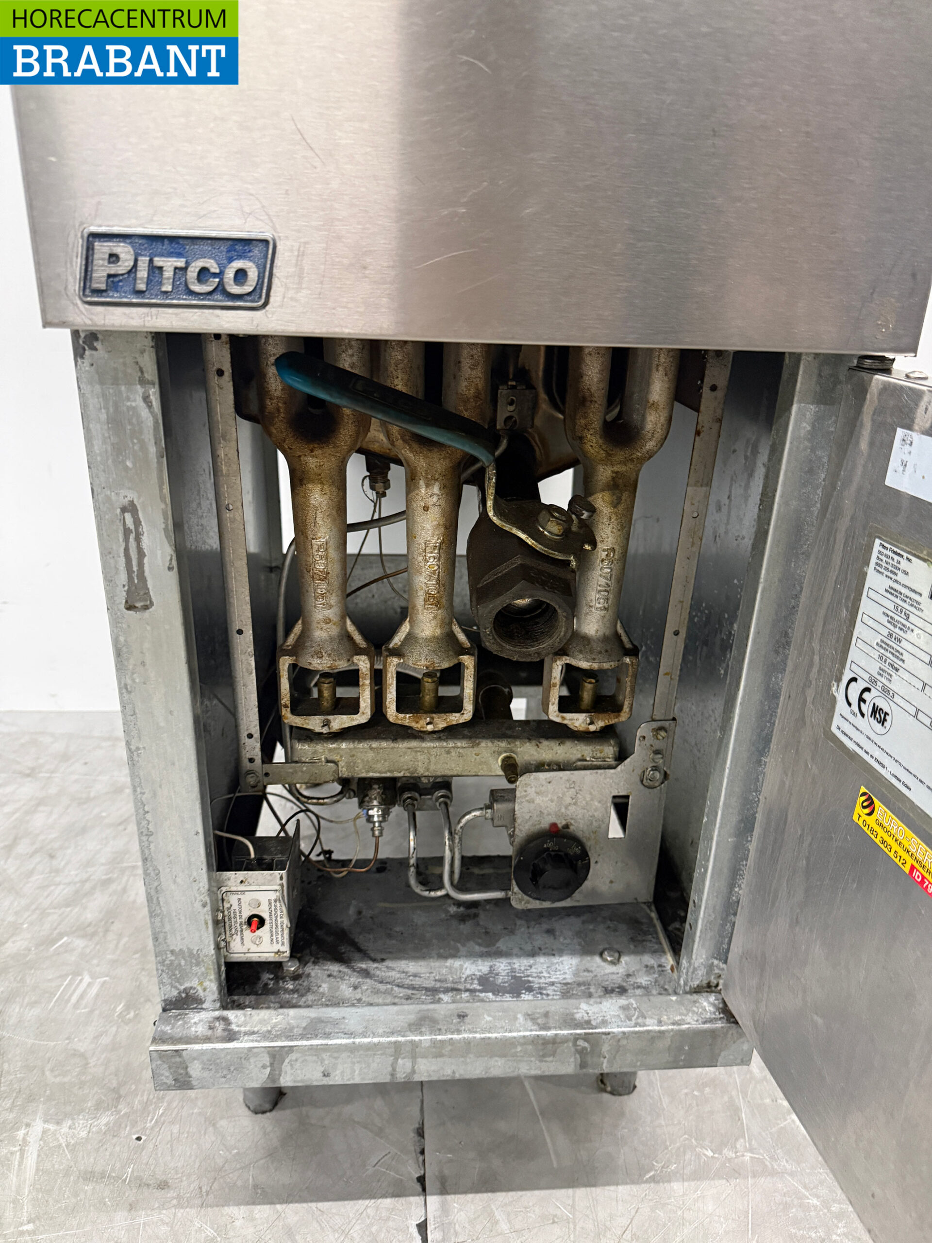 Stainless steel Pitco Fryer 18 liter GAS Catering - Image 6