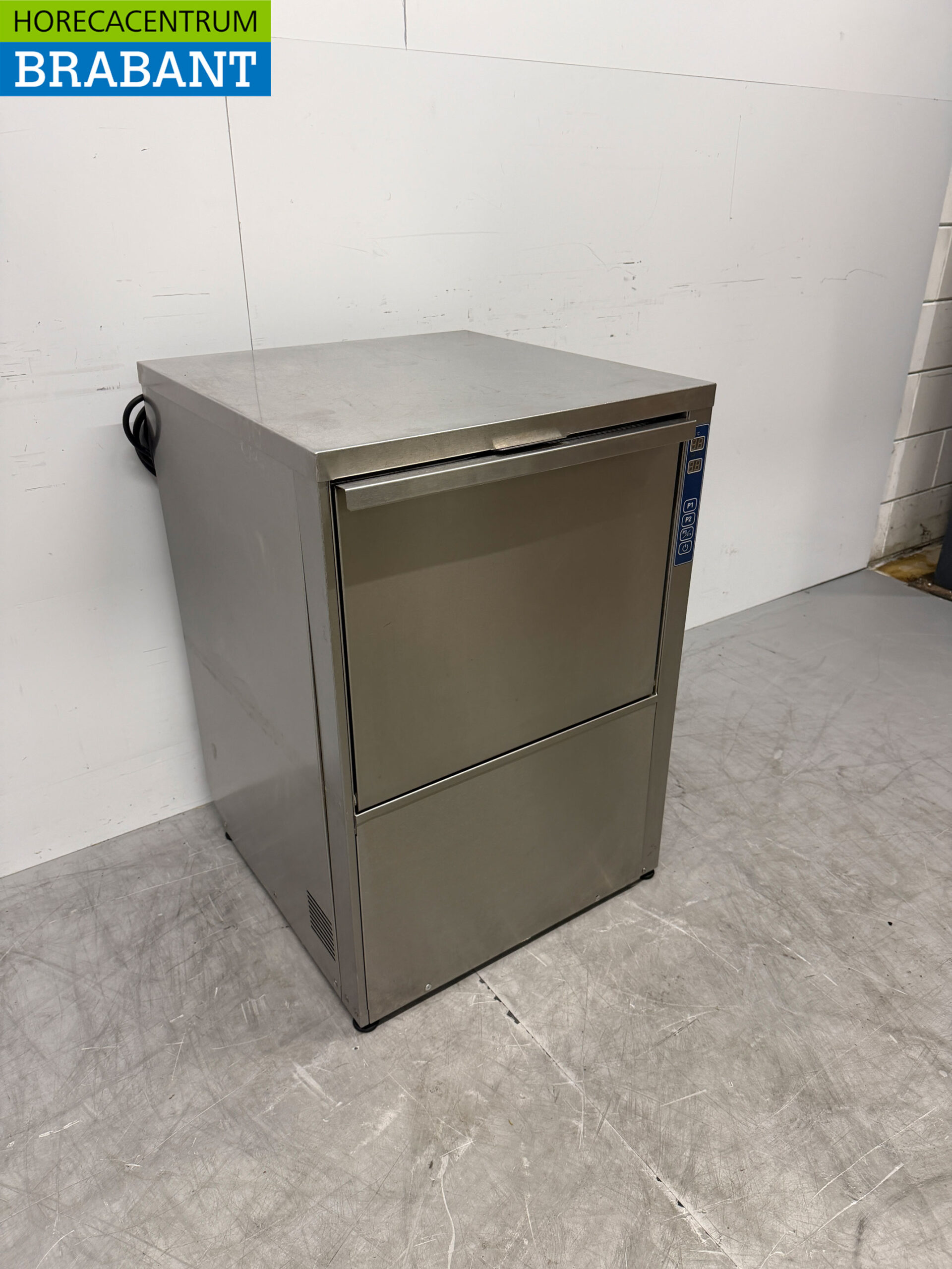 Stainless steel Rhima Dishwasher with drain pump 230V Horeca - Image 3