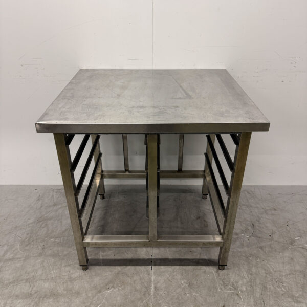 Stainless steel Steamer Stand with shelf 90 x 80 x 89 cm Catering