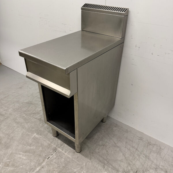Stainless steel Work Unit Neutral Blind unit 40 cm Catering