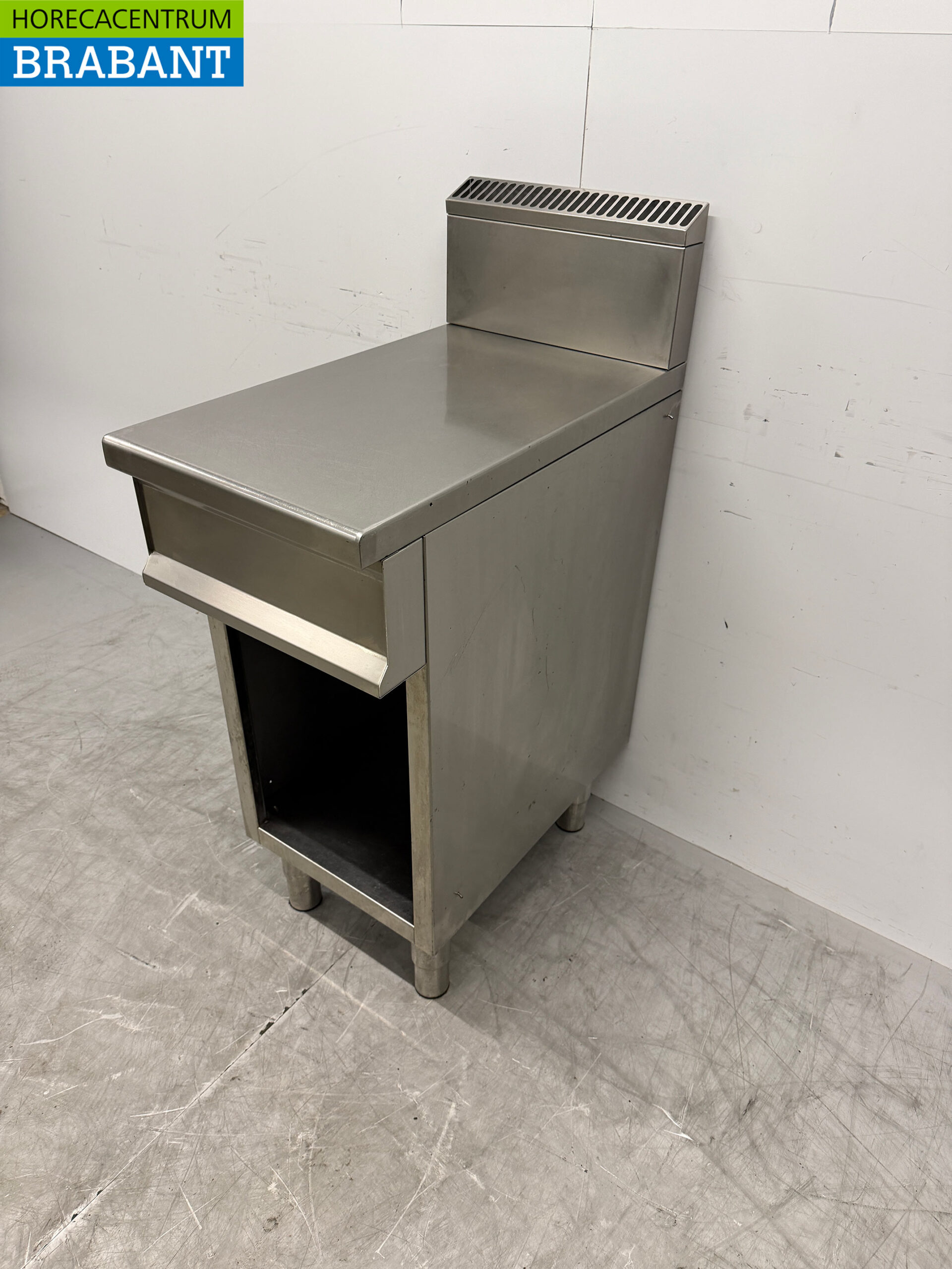 Stainless steel Work Unit Neutral Blind unit 40 cm Catering
