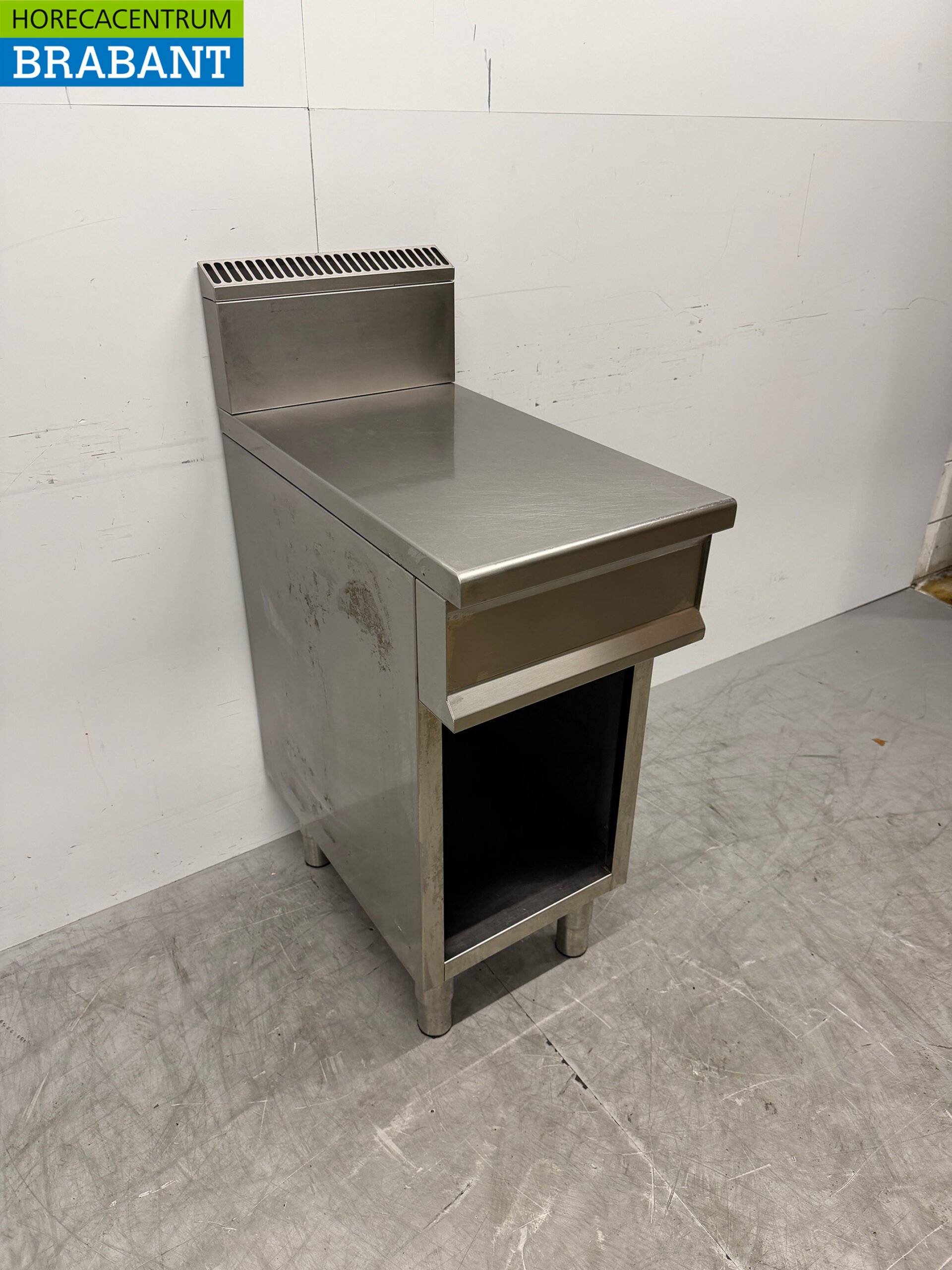 Stainless steel Work Unit Neutral Blind unit 40 cm Catering - Image 2