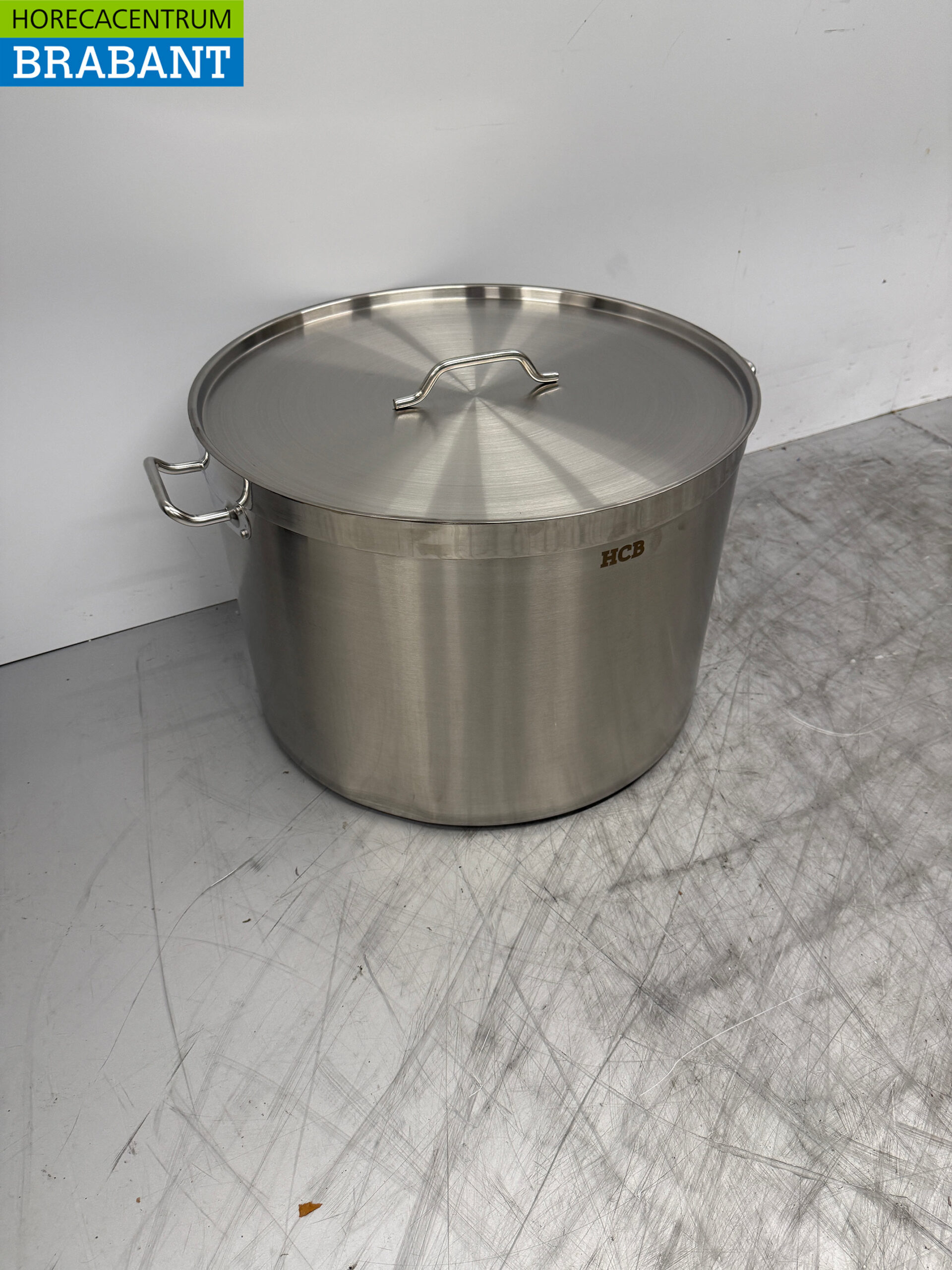 Stainless steel Soup Pan Cooking Pan Induction 60 x 40 cm 113 liters Horeca - Image 2