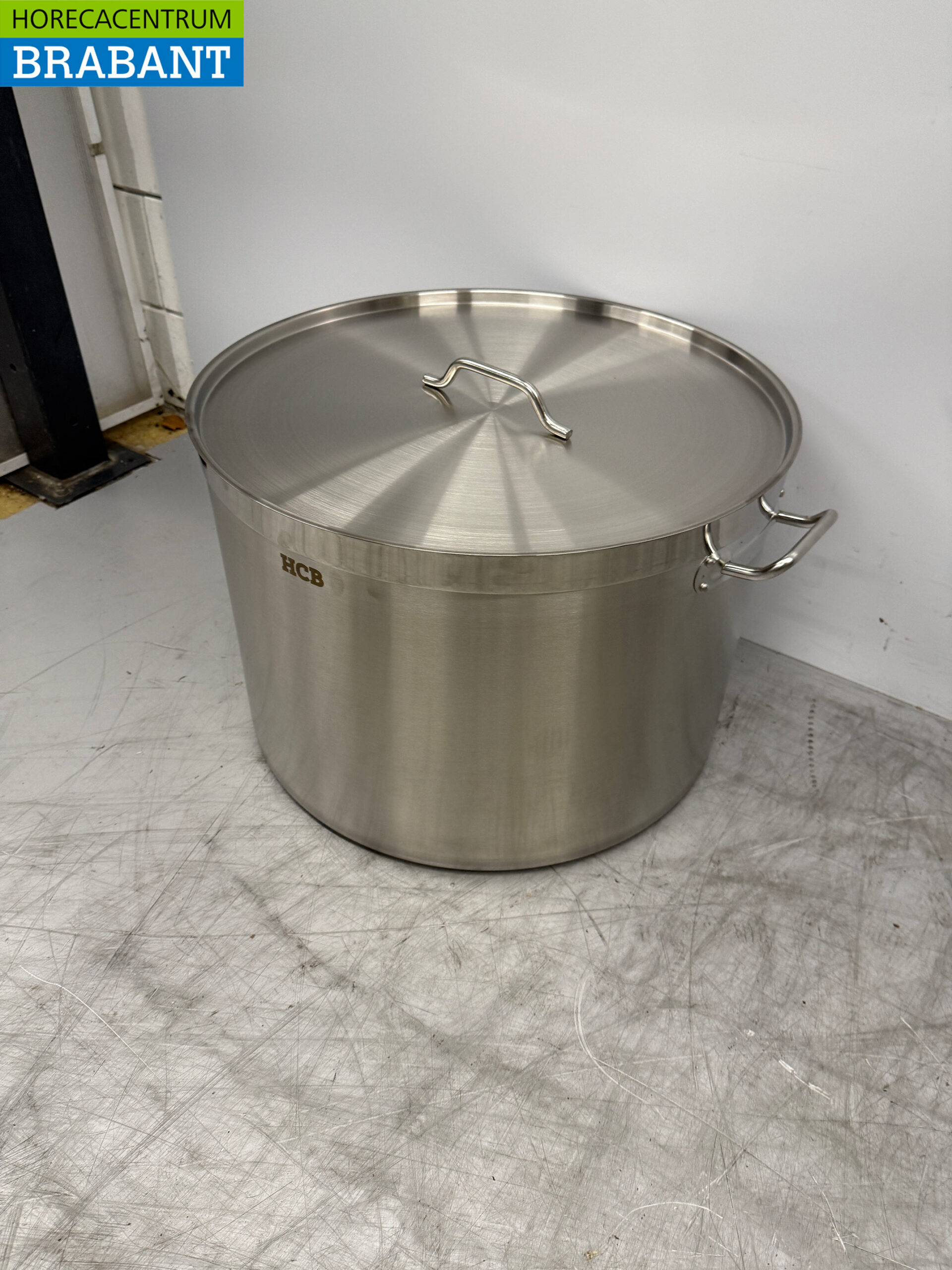 Stainless steel Soup Pan Cooking Pan Induction 60 x 40 cm 113 liters Horeca - Image 3