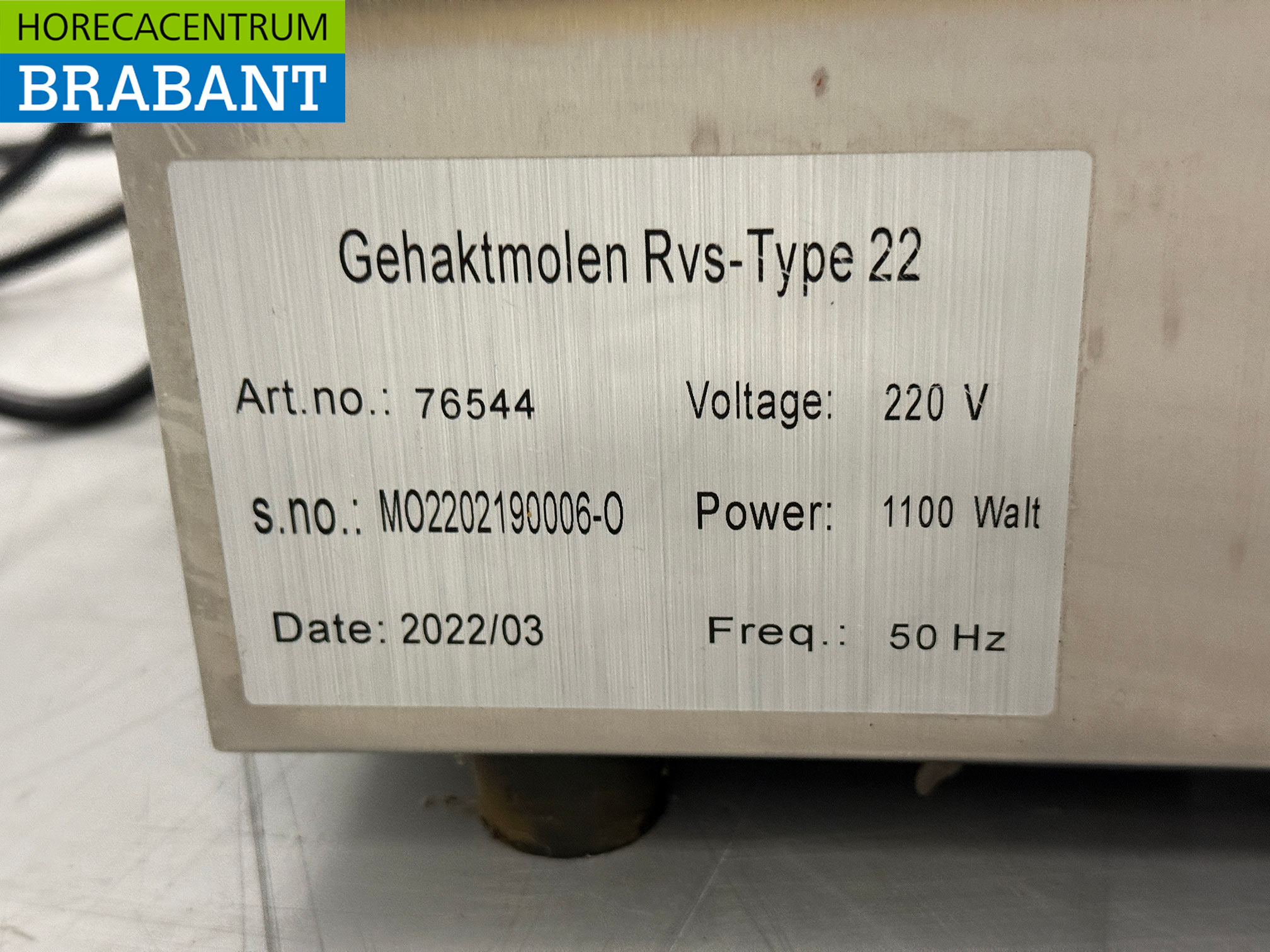 Stainless steel Mincer Meat Grinder 220 kilos per hour 230V Catering - Image 5