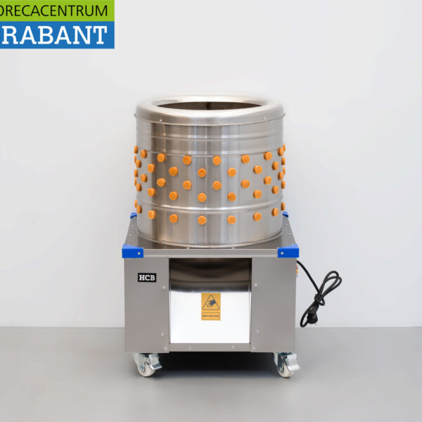 Stainless steel Mobile poultry picking machine 180 pieces/hour 230V Catering