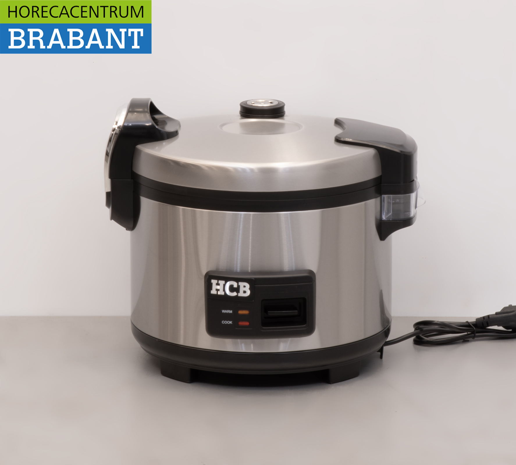 Stainless steel HCB Rice Cooker Rice Warmer 10 liter 230V Catering