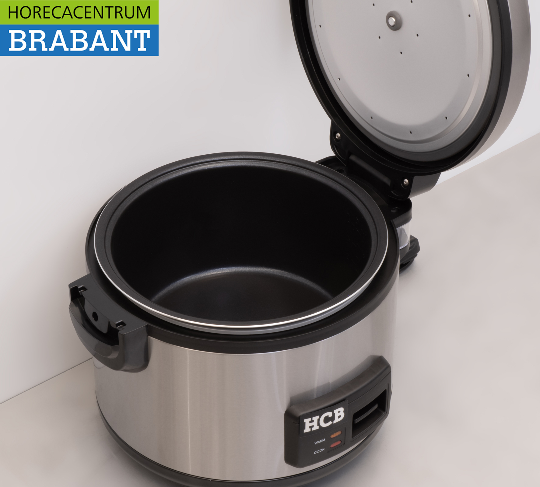 Stainless steel HCB Rice Cooker Rice Warmer 10 liter 230V Catering - Image 4