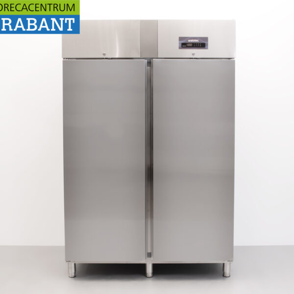 Stainless steel Coreco Premium Double-door 2-door Freezer Freezer 1404 liters 230V Horeca