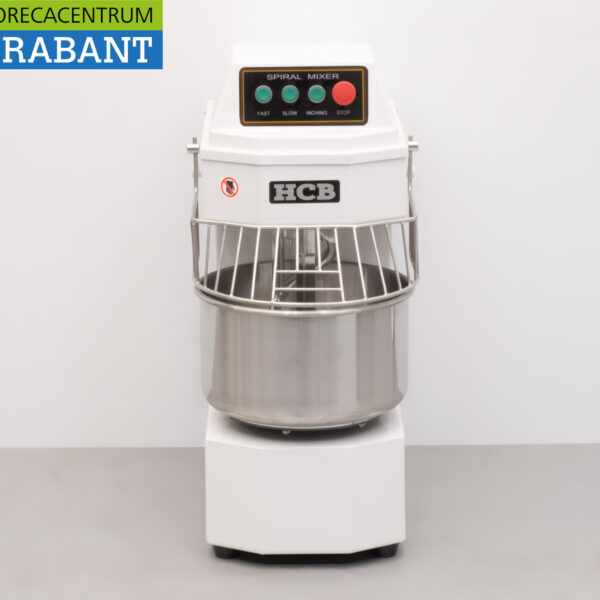 Stainless steel HCB Spiral kneader dough mixer dough mixer 20 liters 230V Horeca