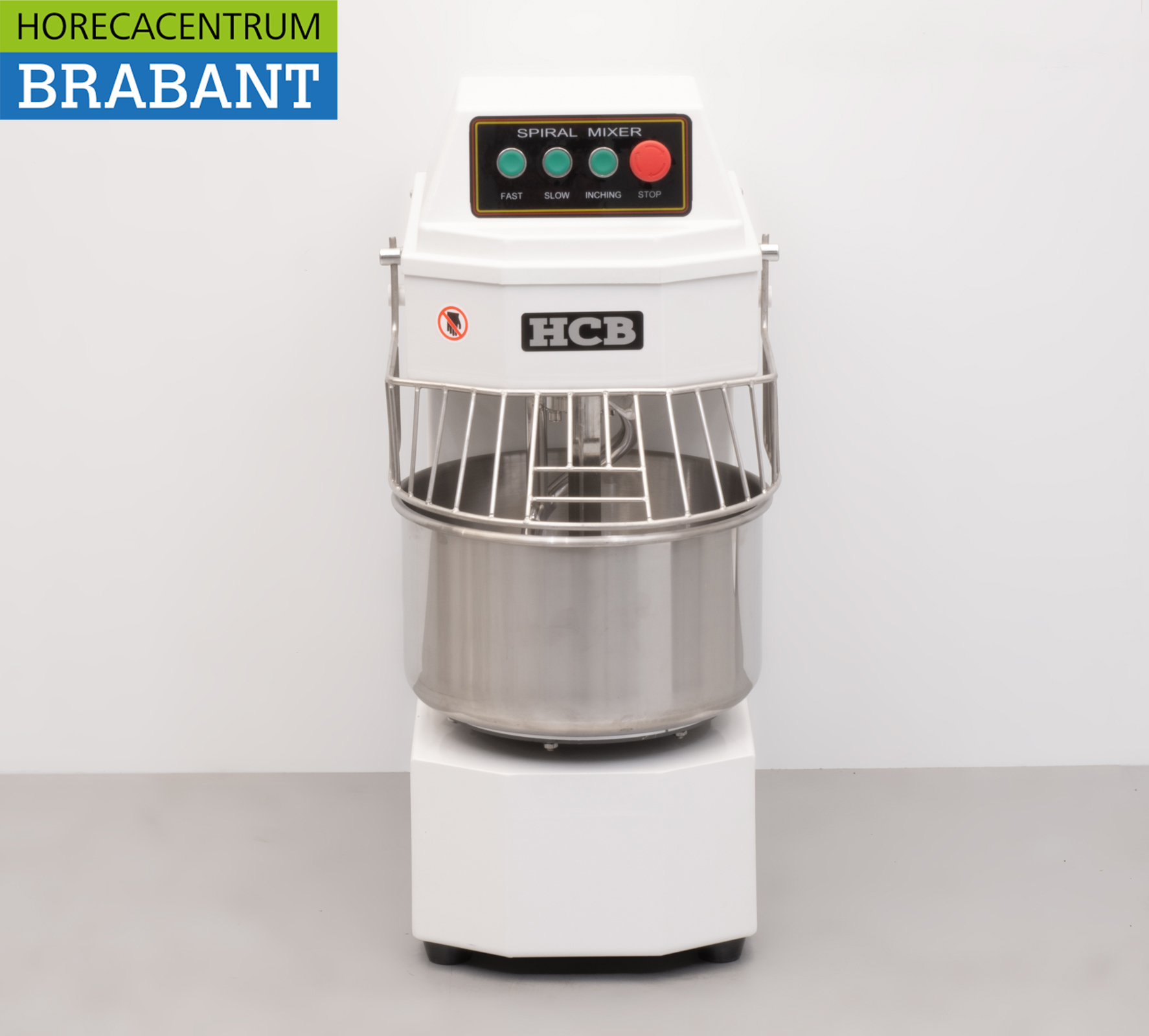 Stainless steel HCB Spiral kneader dough mixer dough mixer 20 liters 230V Horeca