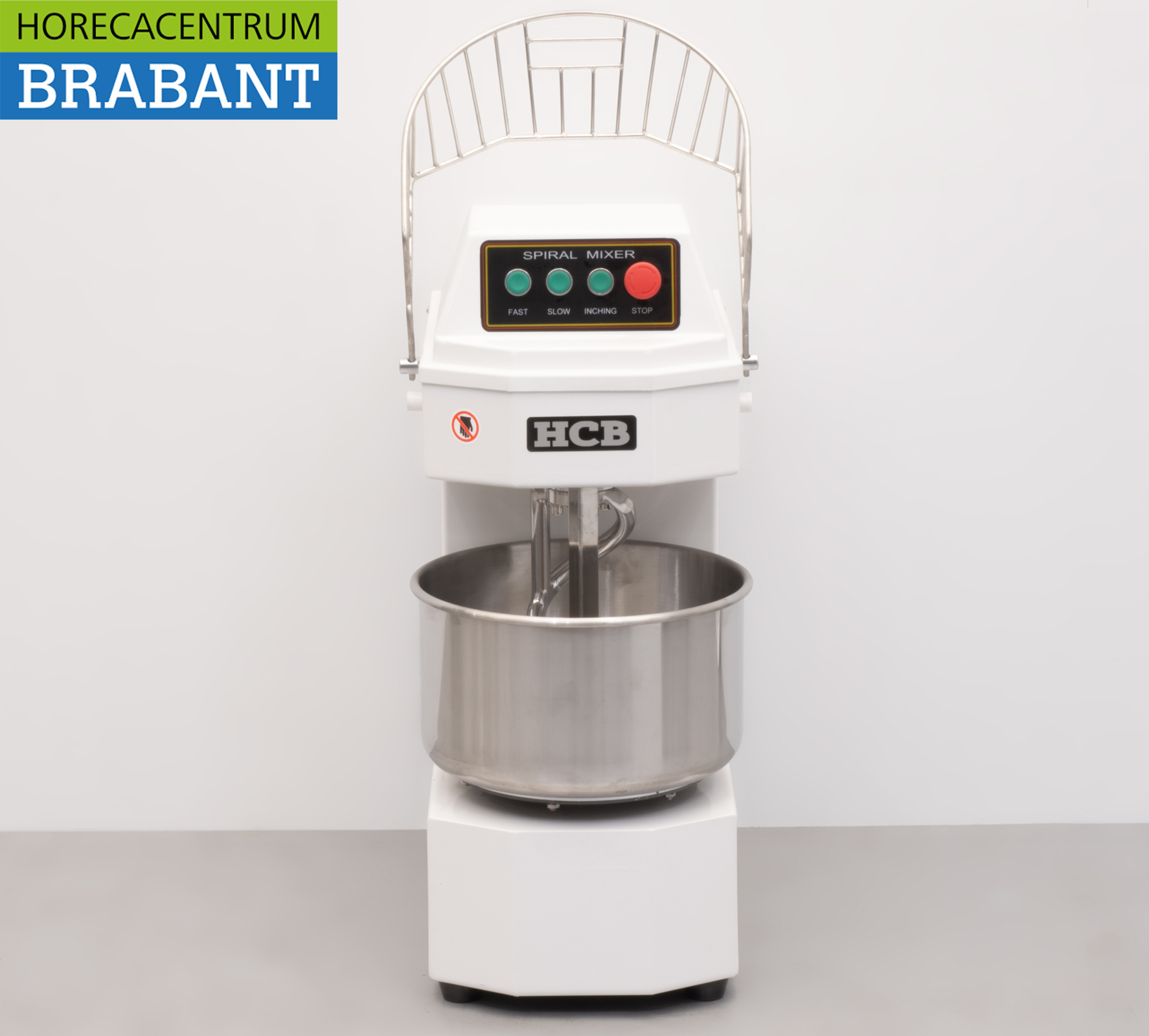 Stainless steel HCB Spiral kneader dough mixer dough mixer 20 liters 230V Horeca - Image 4