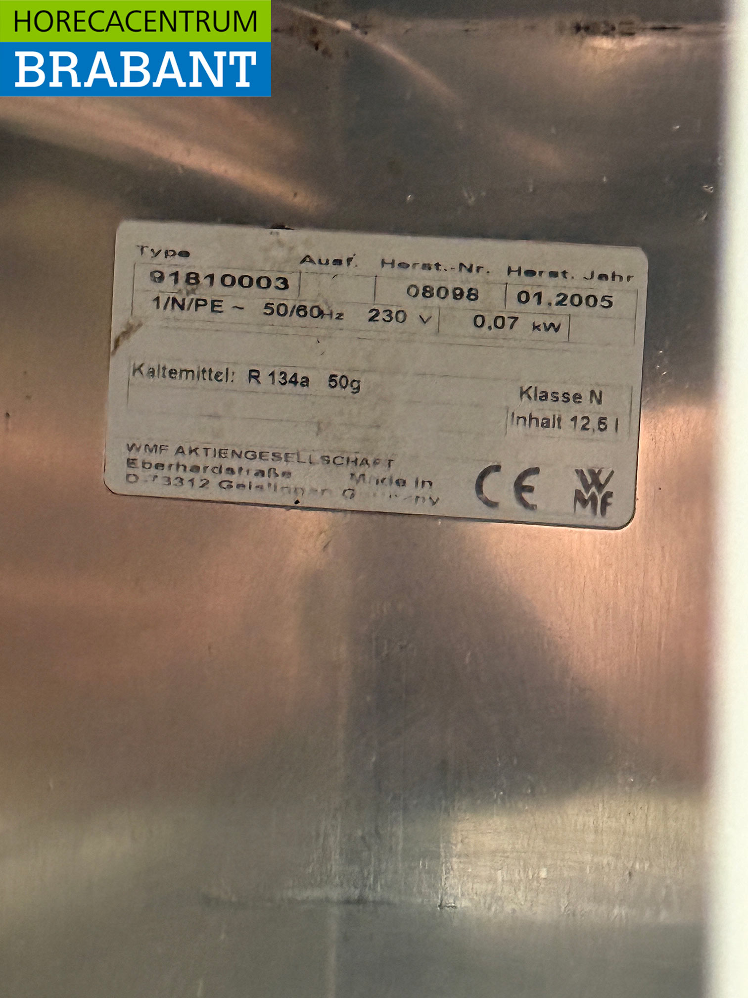 Stainless steel WMF Milk cooler for coffee machine 230V Horeca - Image 5