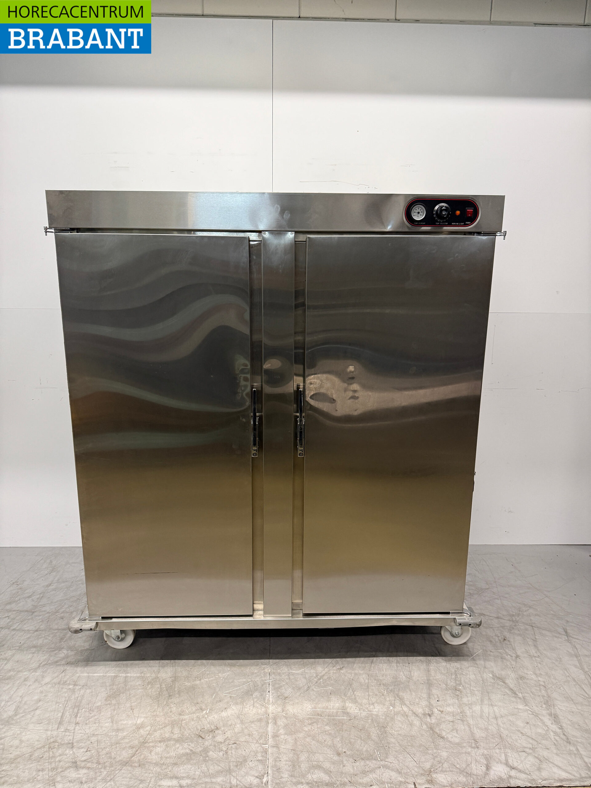 Stainless steel Banquet trolley warming cabinet 2 doors 22 x 2/1 GN 230V Catering L TS