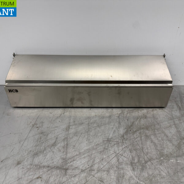 Stainless steel GN tray holder with lid 5 x 1/6 gastronorm GN 88,5 cm Horeca