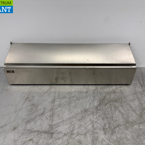 Stainless steel GN tray holder with lid 5 x 1/6 gastronorm GN 88,5 cm Horeca