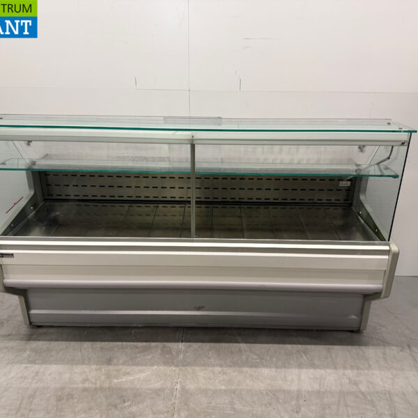 Diamond Snack Display Case Refrigerated Display Case 200 cm 230V Catering