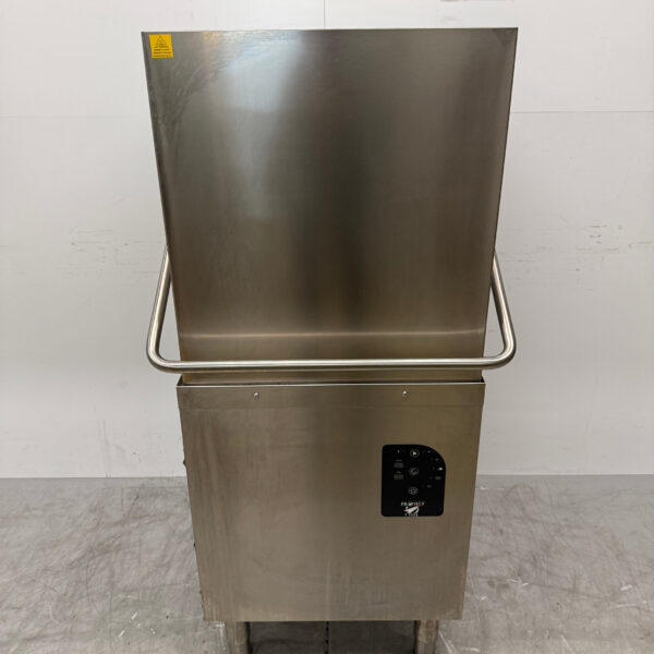 Stainless steel Sistema Project Pass-through dishwasher with drain pump 400V Catering