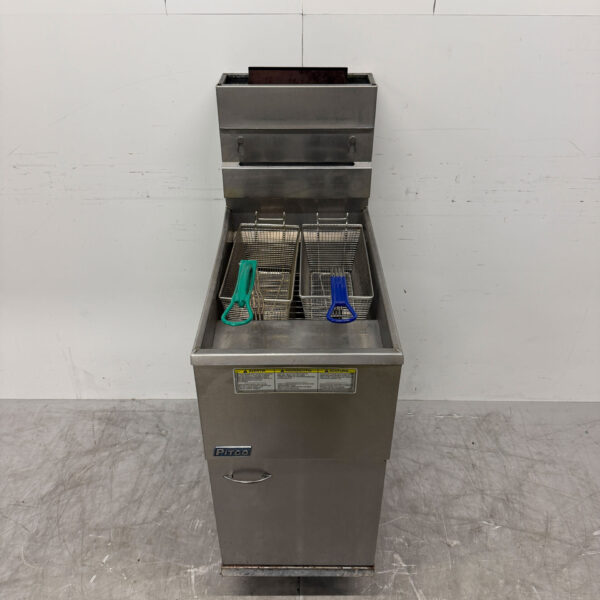 Stainless steel Pitco 35C Fryer 18 liters GAS Catering
