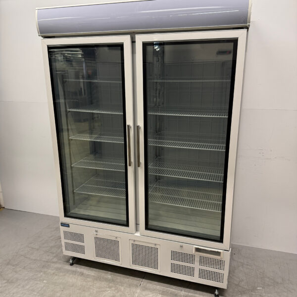 Polar Glass door freezer cabinet Freezer cabinet with glass doors 920 liters 230V Horeca